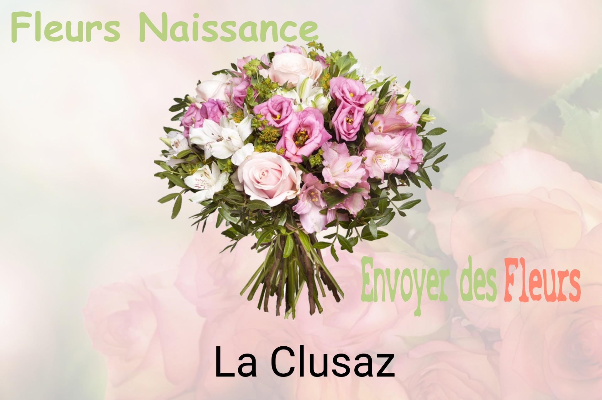 Bouquet de fleurs de naissance livré à La Clusaz
